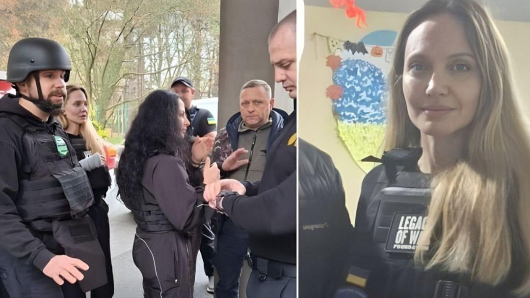 Angelina Jolie’nin Ukrayna ziyareti kabusa döndü! Şoförü zorla askere alındı 2
