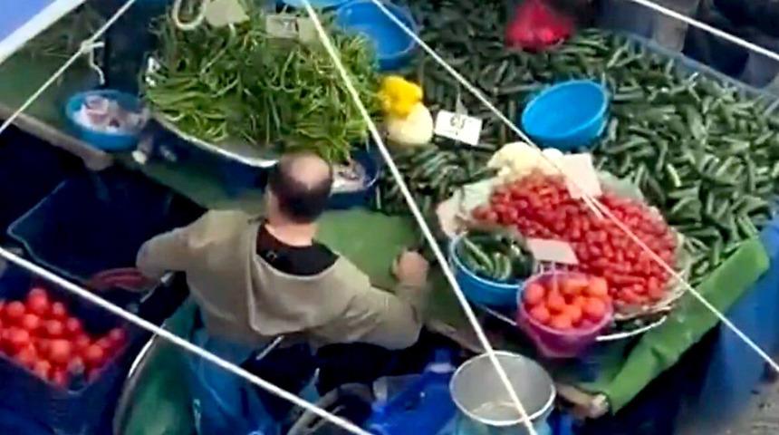 İstanbul'daki pazarcının g&ouml;r&uuml;nt&uuml;leri tepki &ccedil;ekmişti! İstanbul Cumhuriyet Başsavcılığı soruşturma başlattı