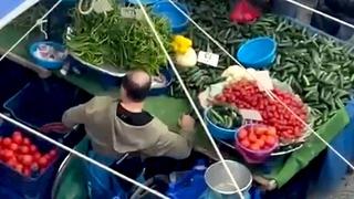 İstanbul'daki pazarcının görüntüleri tepki çekmişti! İstanbul Cumhuriyet Başsavcılığı soruşturma başlattı