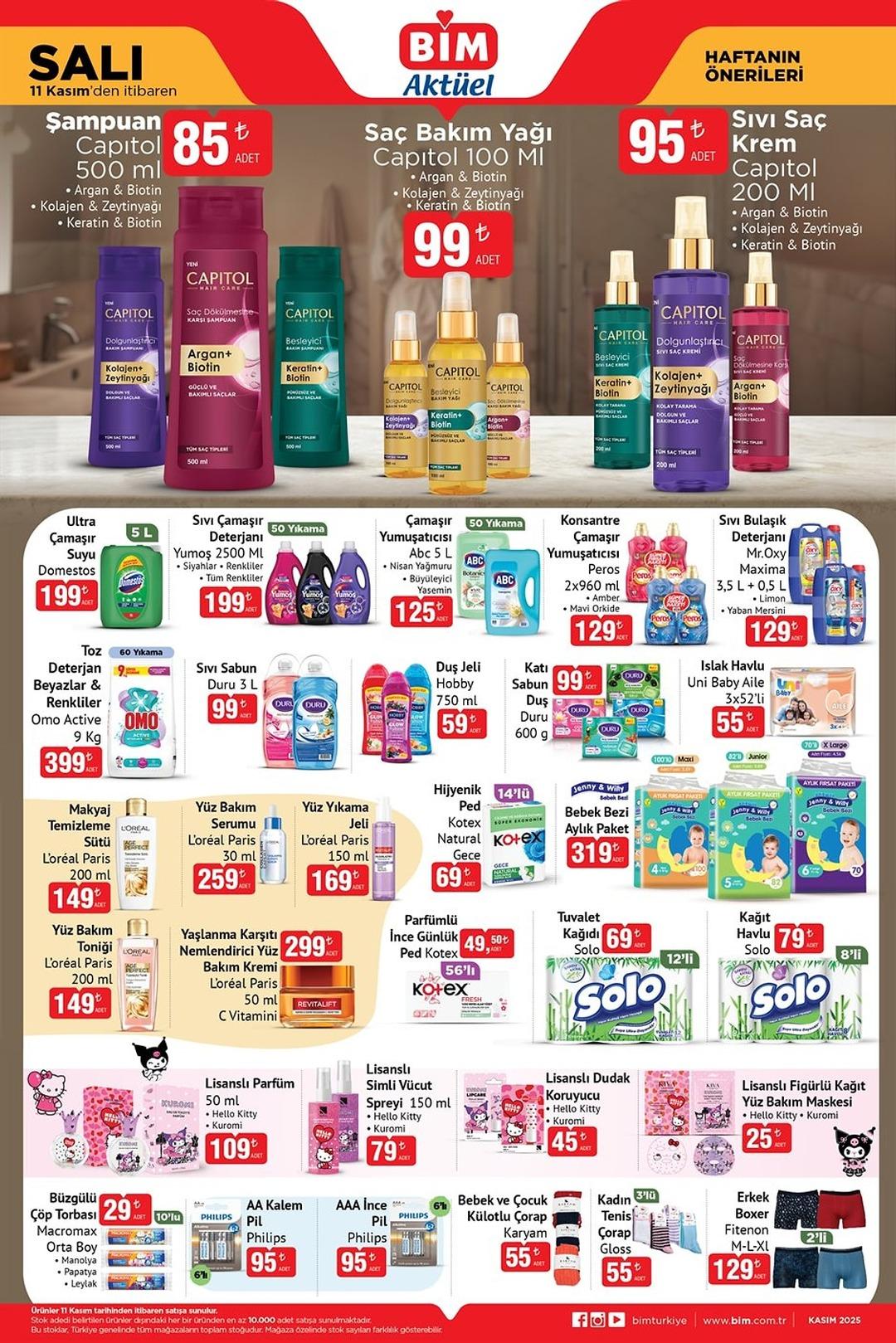 BİM de salı avantajları başladı! 11 Kasım 2025 BİM katalog yayında 3