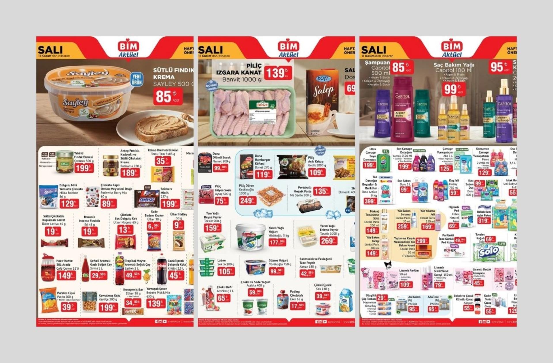 BİM'de salı avantajları başladı! 11 Kasım 2025 BİM katalog yayında