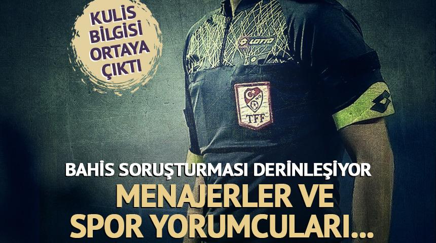 Soruşturmada yeni dalga geliyor: Menajerler ve spor yorumcuları...
