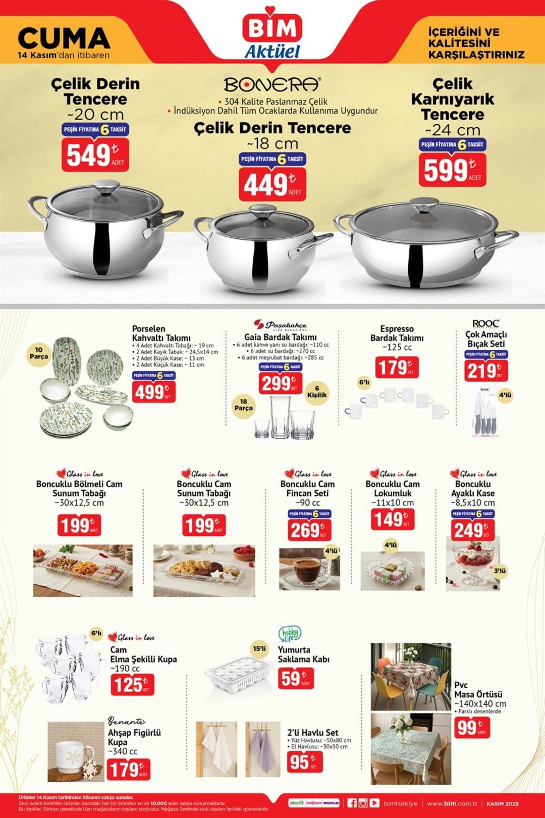 BİM e tost makinesi geliyor! 14 Kasım 2025 BİM katalog yayınlandı! 6