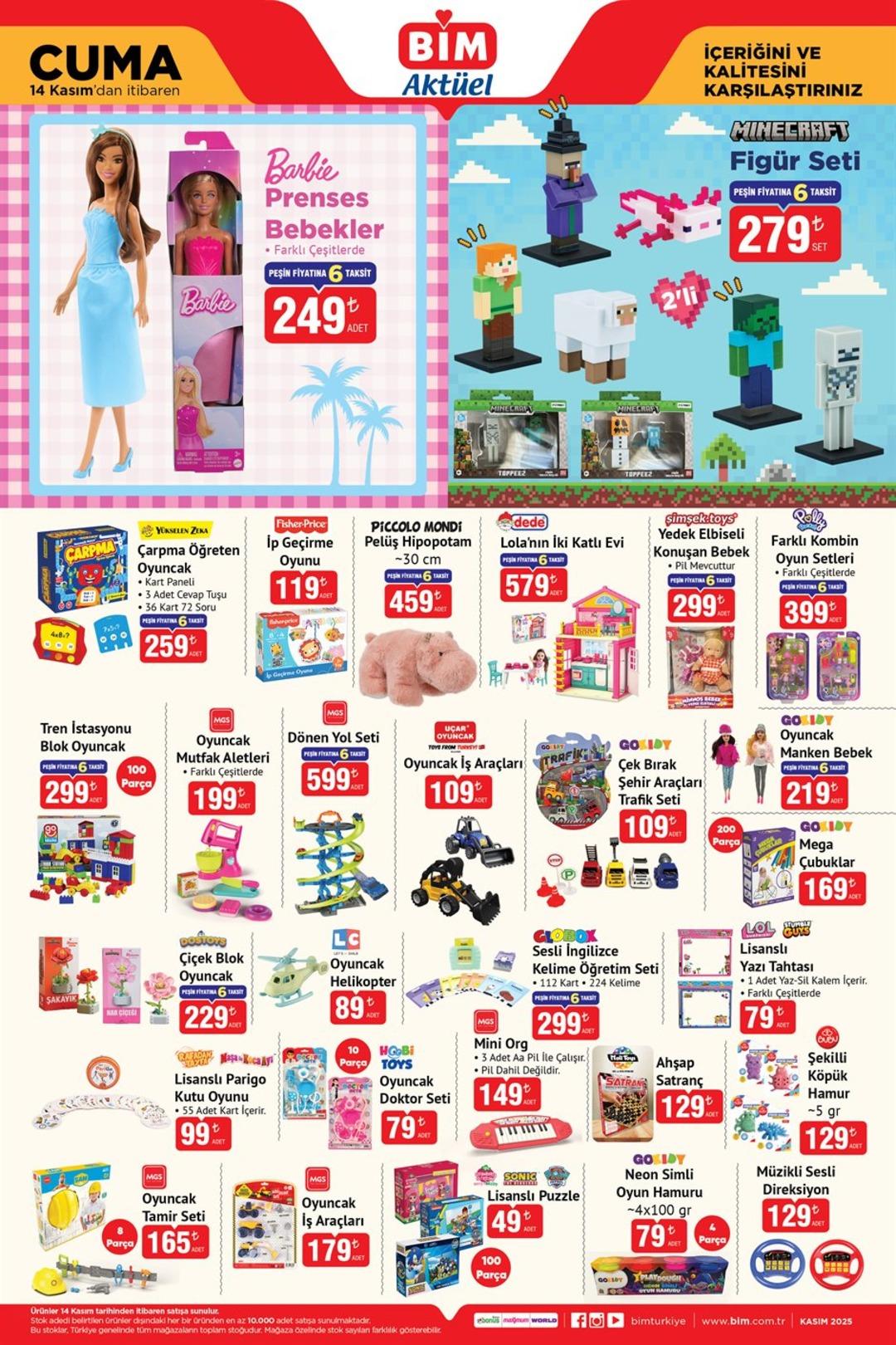 BİM e tost makinesi geliyor! 14 Kasım 2025 BİM katalog yayınlandı! 2