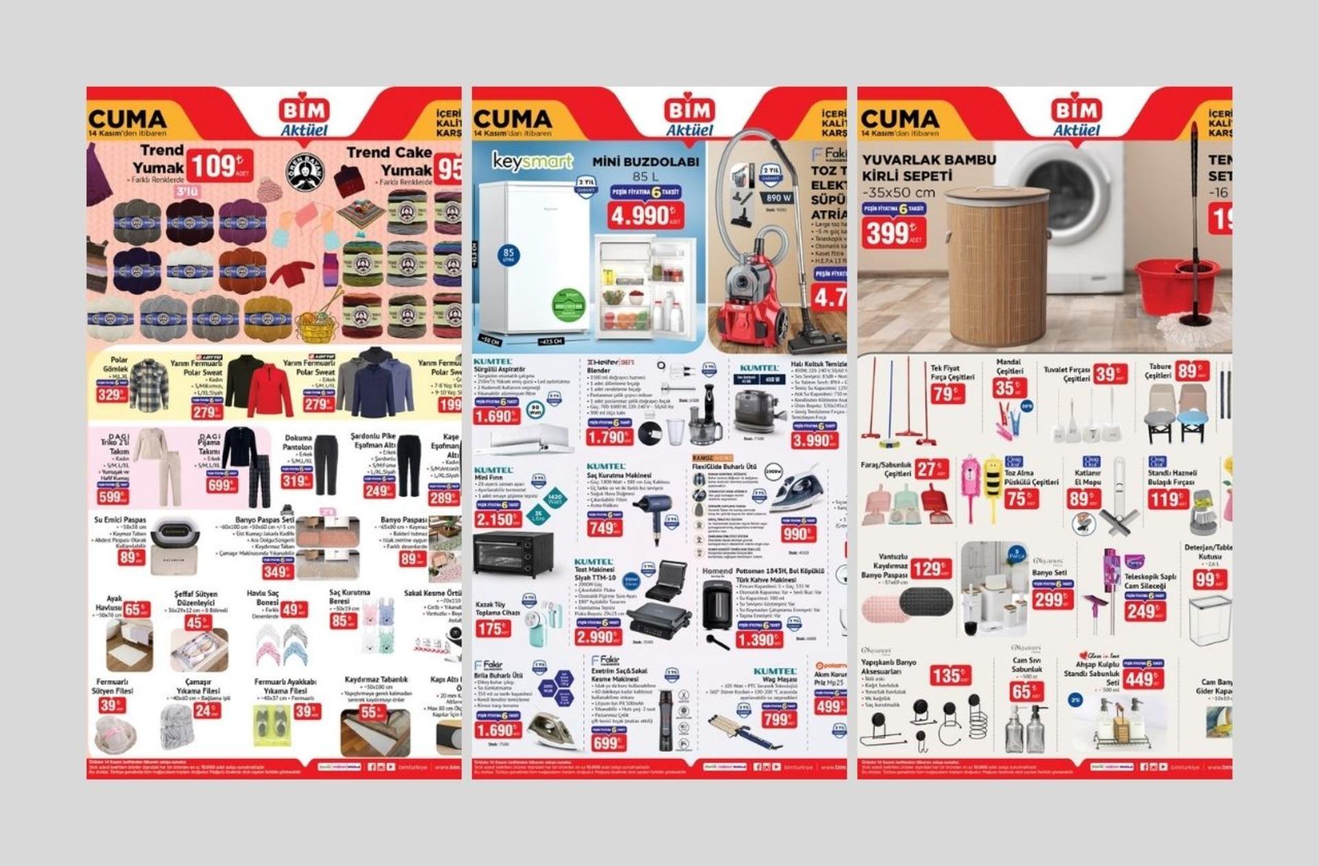 BİM'e tost makinesi geliyor! 14 Kasım 2025 BİM katalog yayınlandı!