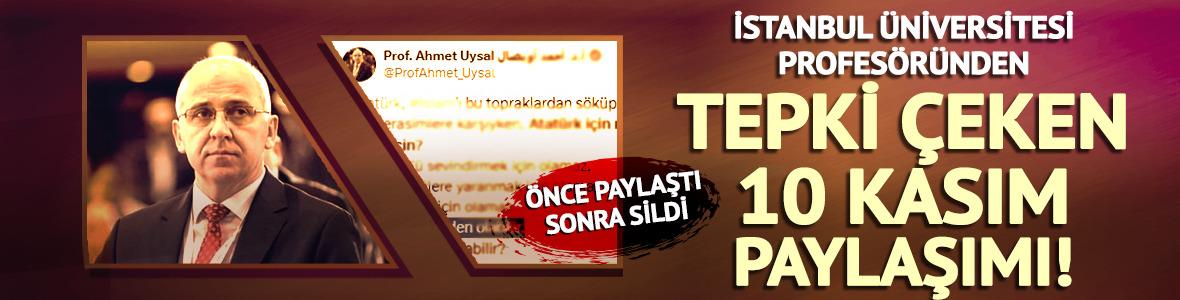 Profesörden tepki çeken 10 Kasım paylaşımı
