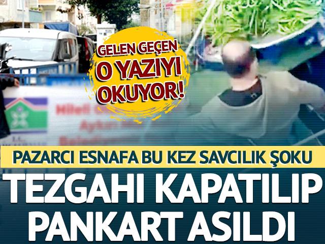 Pazarcı esnafa bu kez savcılık şoku