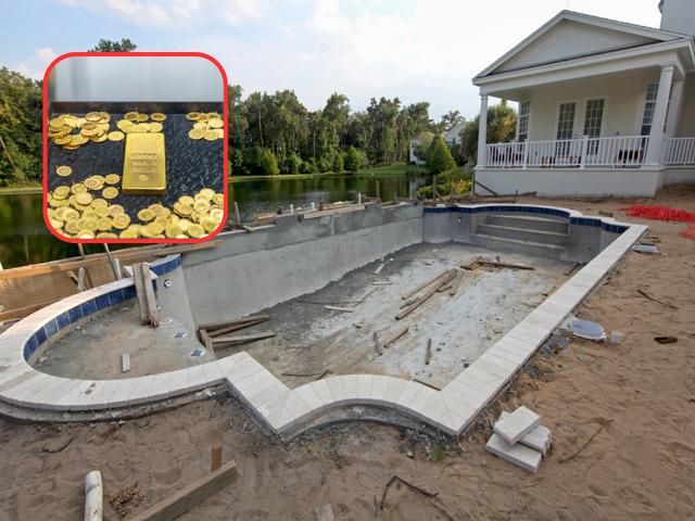 Evine havuz yaptırmak istedi, 34 Milyon TL’lik altın buldu