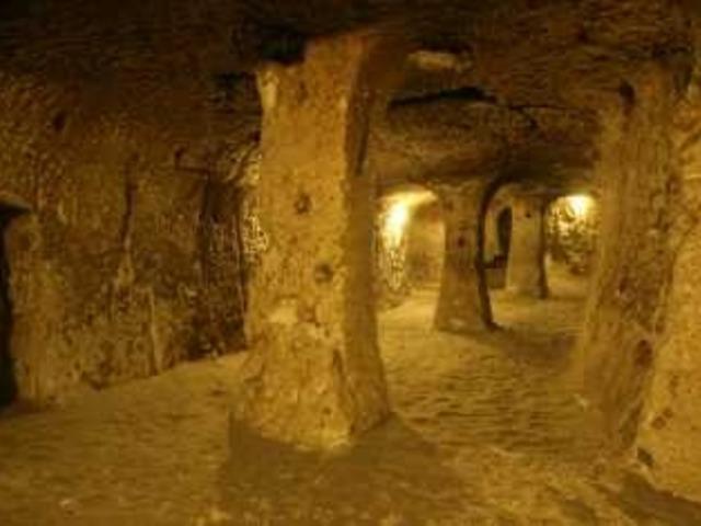 Yer altı şehrini talan ettiler! Suçüstü yakalandılar