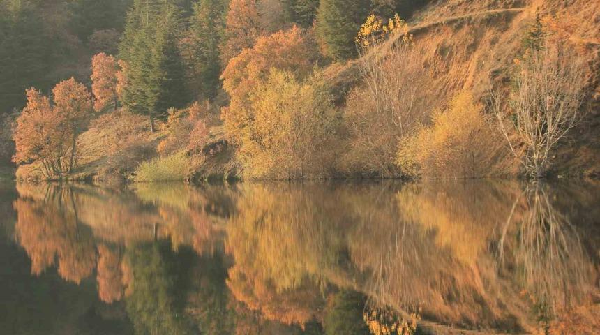 Sis bulutlarının gökyüzüne yükseldiği anlar görsel şölen oluşturdu