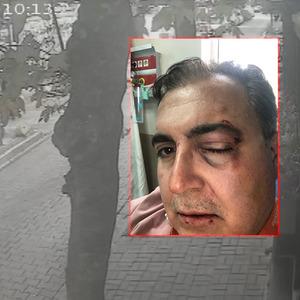 Bakırköy'de korkunç olay: Sokakta kedi besleyen iş insanı feci darp edildi! Saldırı anı kamerada