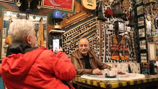 Sivas'ta antika kafede nostalji dolu anlar