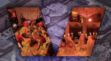 Göbek taşında dansöz, hamam tasında yemek... Mimar Sinan inşaa etmişti, görüntüler sosyal medyada yayıldı