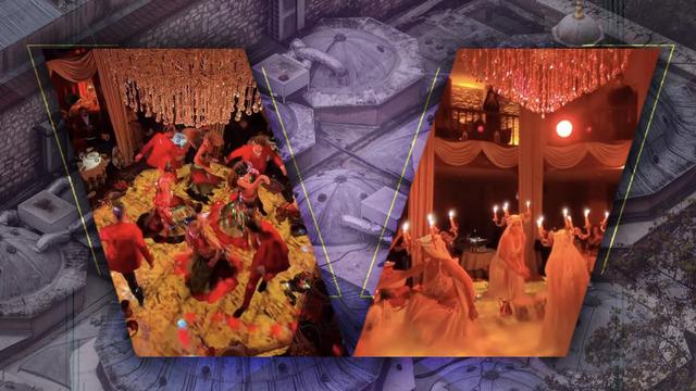 Göbek taşında dansöz, hamam tasında yemek... Mimar Sinan inşa etmişti, görüntüler sosyal medyada yayıldı