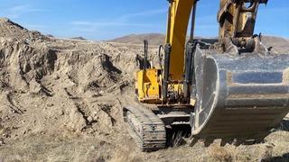 Ekskavatörle kazıya suçüstü; 4 gözaltı