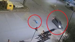 Kırşehir'de feci kaza kamerada: 14 yaşındaki motosiklet sürücüsü hayatını kaybetti!