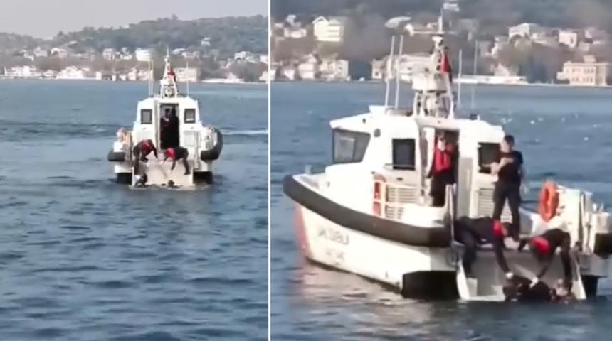 Beykoz'da denizde erkek cesedi bulundu