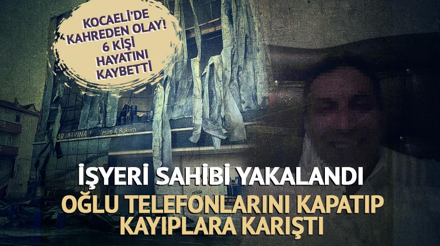 İş yeri sahibi kaçma hazırlıkları yaparken yakalandı