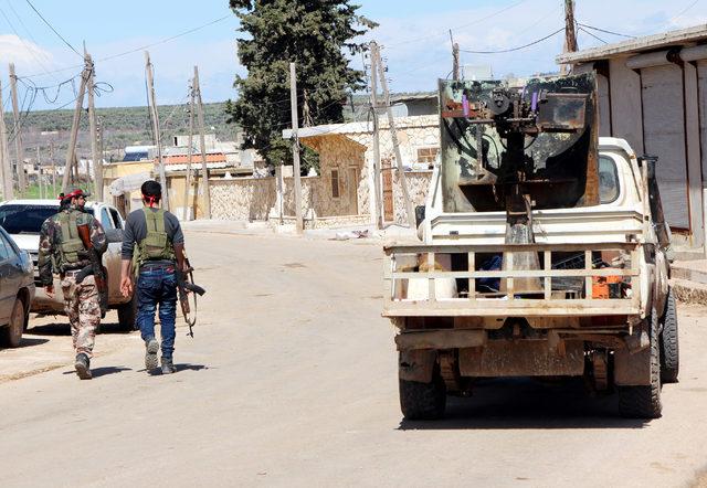 Afrin’in Meryemeyn köyüne hava bombardımanı