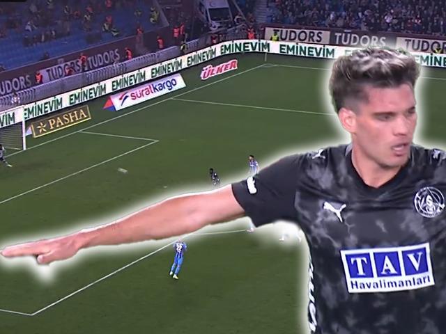 Trabzonspor deplasmanında Alanyaspor nefis bir gol buldu! Ianis Hagi resmen füze fırlattı... Babası Gheorghe Hagi'ye göz kırptı...