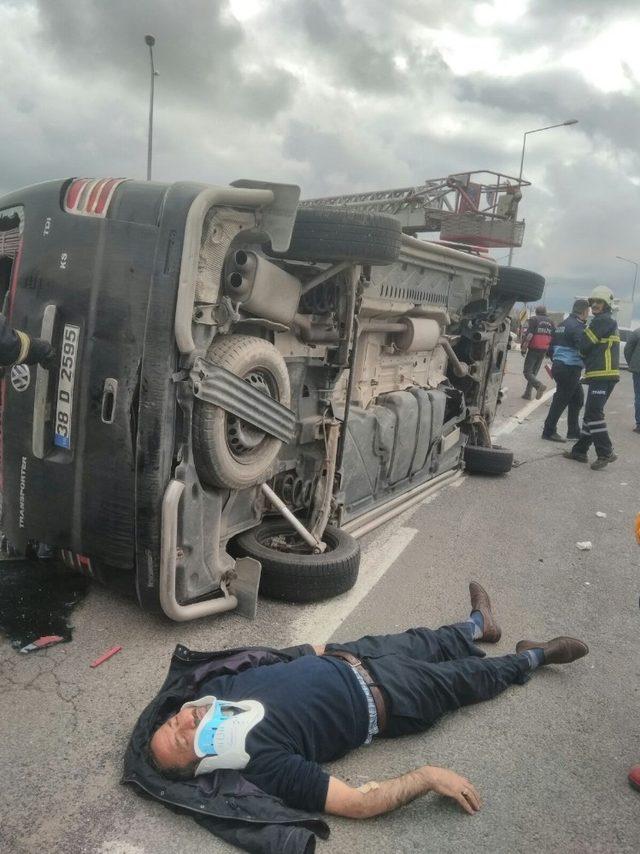 Nevşehir’de trafik kazası: 5 yaralı