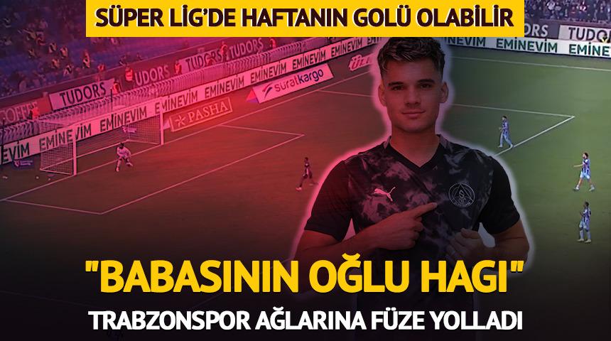 Ianis Hagi'den füze geldi! Babası Gheorghe Hagi'ye göz kırptı...