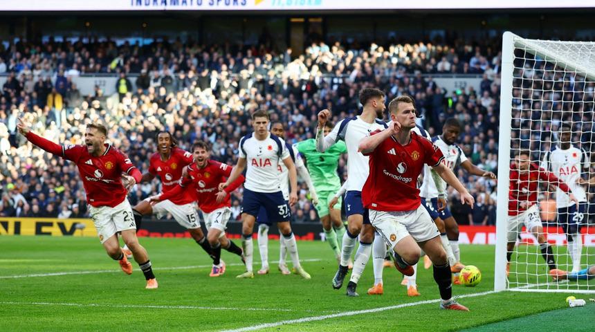 Goller son dakikalarda geldi, Tottenham ile Manchester United berabere kaldı!