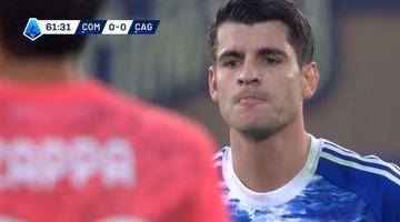 Galatasaray'ın eski futbolcusu Alvaro Morata İtalya'da resmen çıldırdı! Como-Cagliari maçında Fabregas'a 'Beni çıkar' dedi...