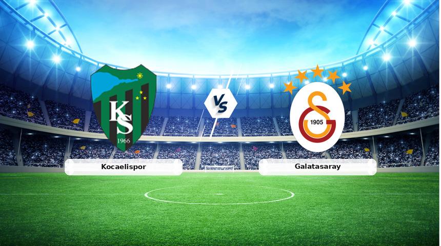 (&Ouml;zet) Kocaelispor - Galatasaray Ma&ccedil;ı &Ouml;zeti ve T&uuml;m &Ouml;nemli Anları