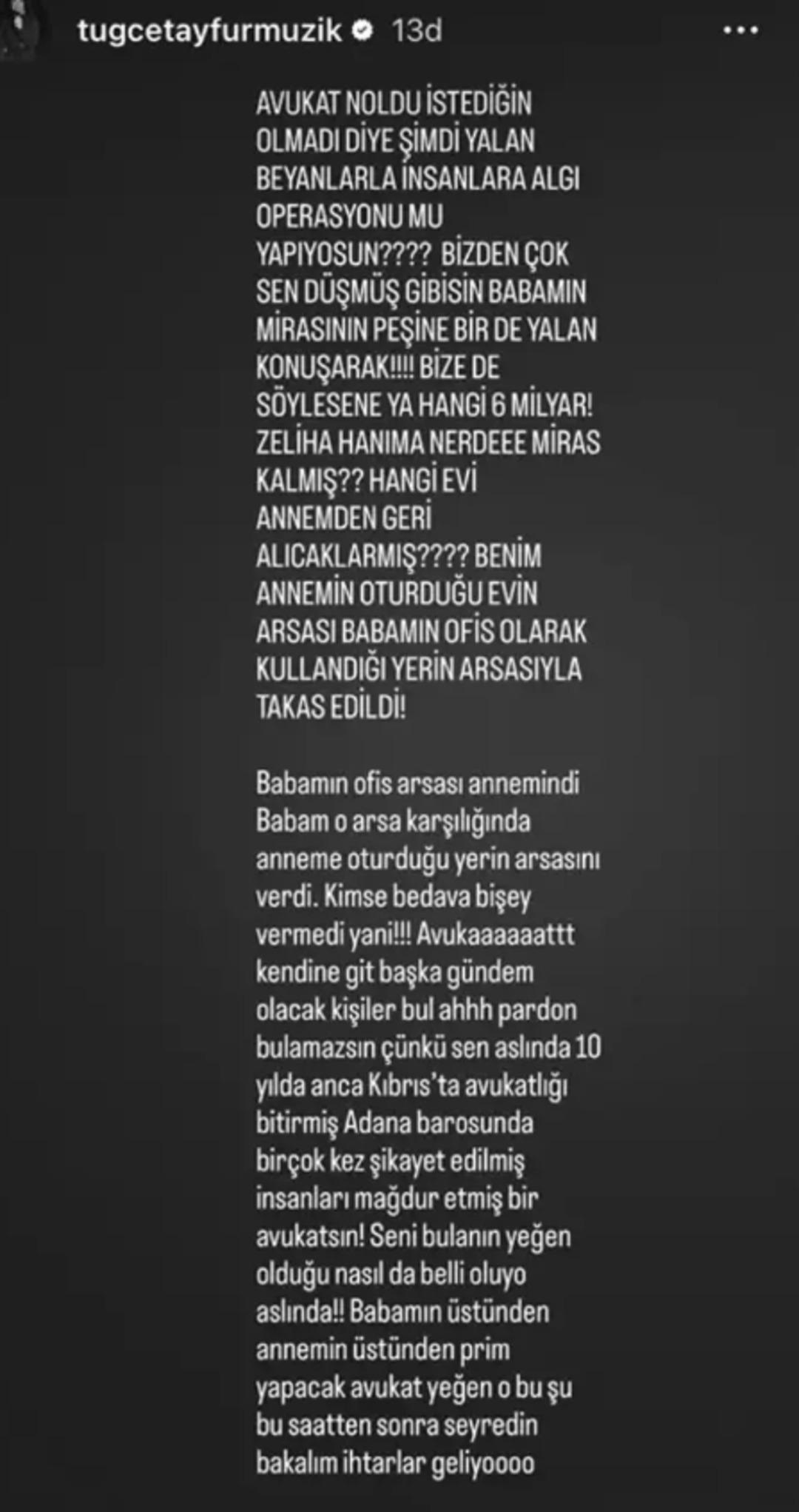 Ferdi Tayfur un mirası gündemde! Tuğçe Tayfur patladı: Annemin oturduğu evin arsası... 1