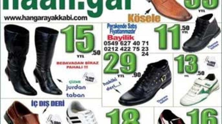 Hangar Ayakkabı 850 kişi alacak