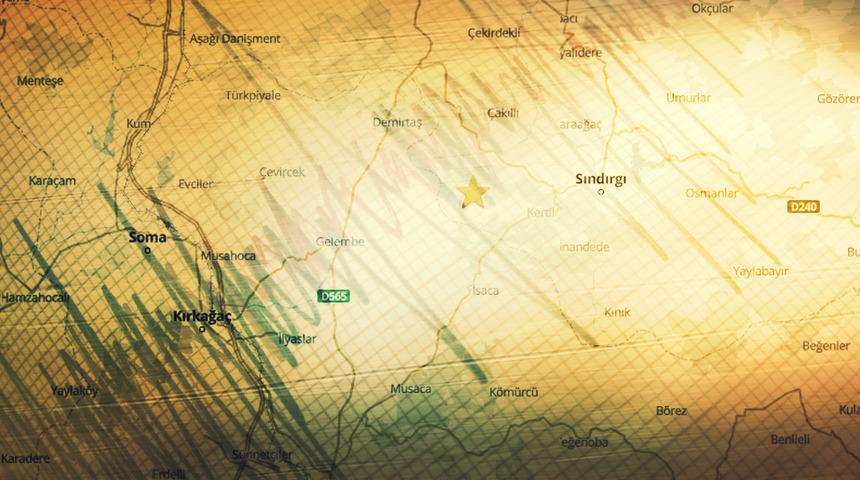 Son dakika! Balıkesir Sındırgı'da 4,5 b&uuml;y&uuml;kl&uuml;ğ&uuml;nde deprem