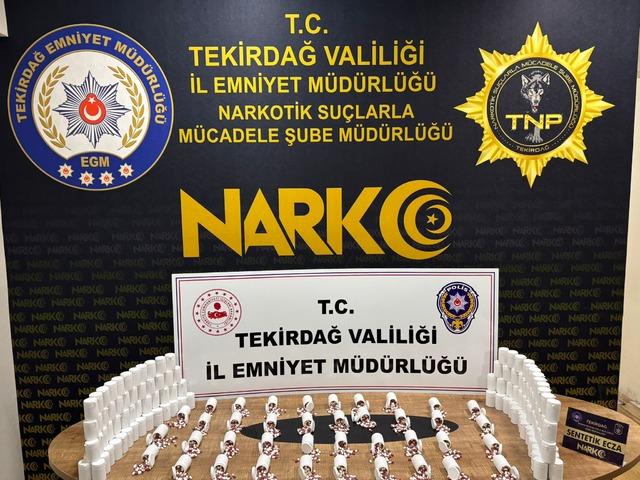 Tekirdağ'da uyuşturucu operasyonu! 4 şüpheli tutuklandı