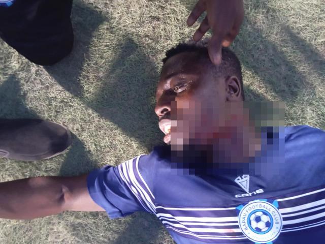 Nijerya Ligi'nde dehşet verici olay! Gol attığı için rakip taraftar sahaya girip boğazını kesti...