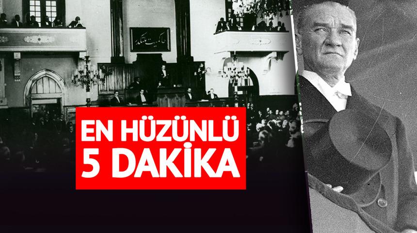Yeni cumhurbaşkanı se&ccedil;ilecekti! Meclis'te en h&uuml;z&uuml;nl&uuml; 5 dakika: 11 Kasım'da milletvekilleri g&ouml;zyaşlarıyla Ata'yı andı