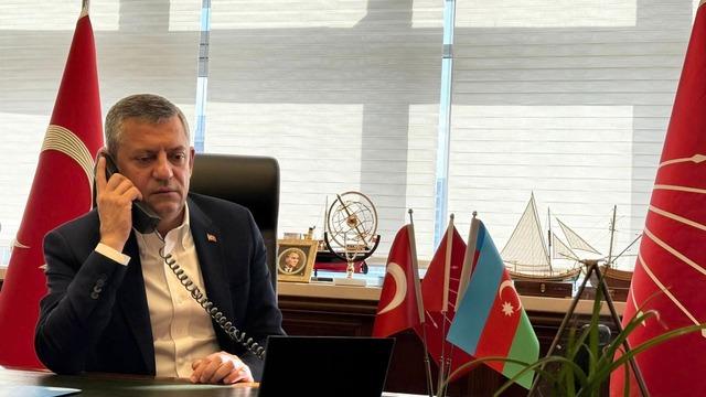 CHP Genel Başkanı Özel, Azerbaycan Cumhurbaşkanı Aliyev ile telefonda görüştü