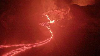 Görüntüler ABD'den: Yanardağ patlaması öncesi görüntüler şaşkına çevirdi