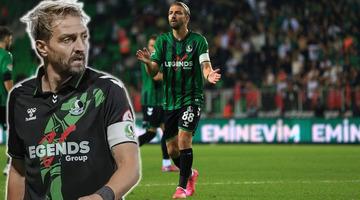 Türk futbolunun asi çocuğu Caner Erkin 6 maç sonra sahalara döndü! İlk maçında Serik Belediyespor’a karşı sarı kart gördü...