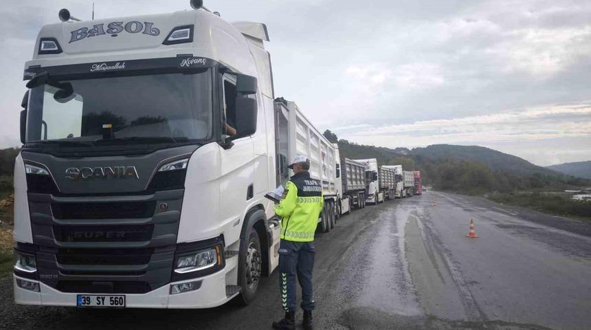 Alaplı&rsquo;da jandarmadan branda denetimi