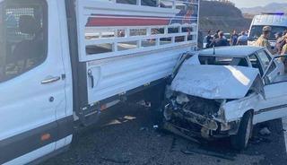 Solhan’da trafik kazası: 1 ölü, 3 yaralı