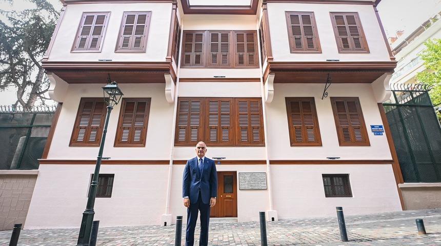 Atatürk'ün Selanik'teki evi yeniden ziyarete açıldı: Tarihi ev aslına uygun şekilde restore edildi