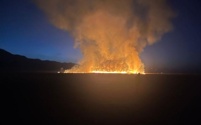 Hakkari&rsquo;de kuş cennetinde yangın 2