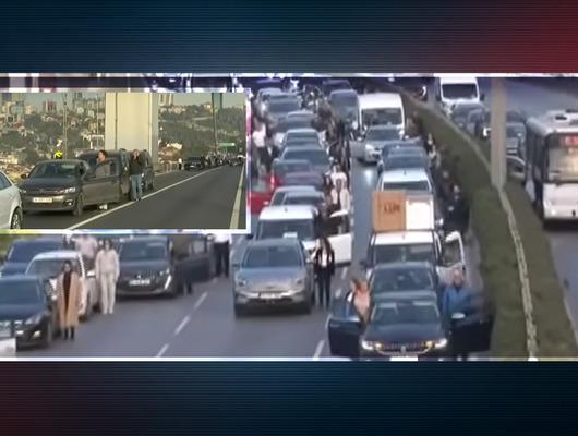 10 Kasım saat 09.05'te yine hayat durdu! Siren sesleri korna seslerine karıştı