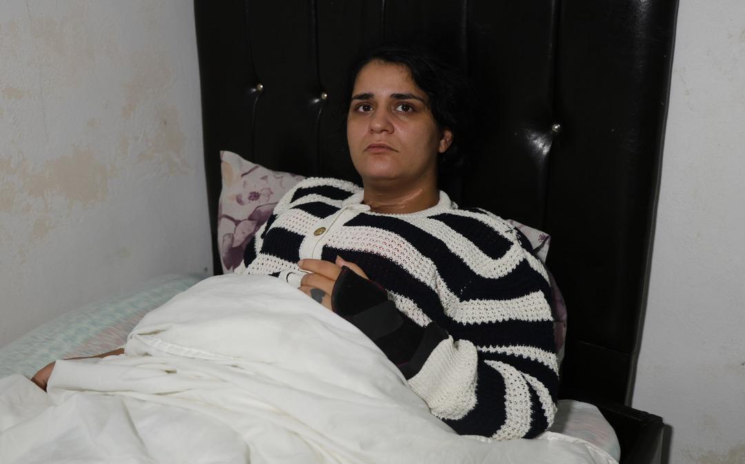 Eşi boğazını kesti engelli kaldı: 2 çocuk annesi dehşet anlarını ilk kez anlattı! "Ölme numarası yaptım" 2