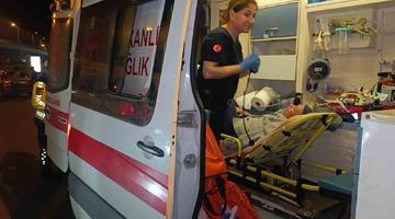 Antalya’da iki otomobil çarpıştı: 1 yaralı