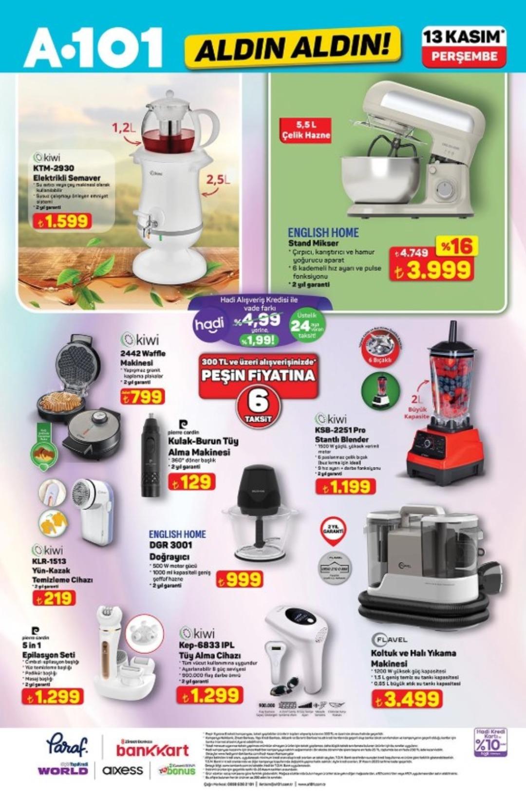 A101 e English Home mutfak önlüğü geliyor! 13 Kasım 2025 A101 katalog yayınlandı! 7