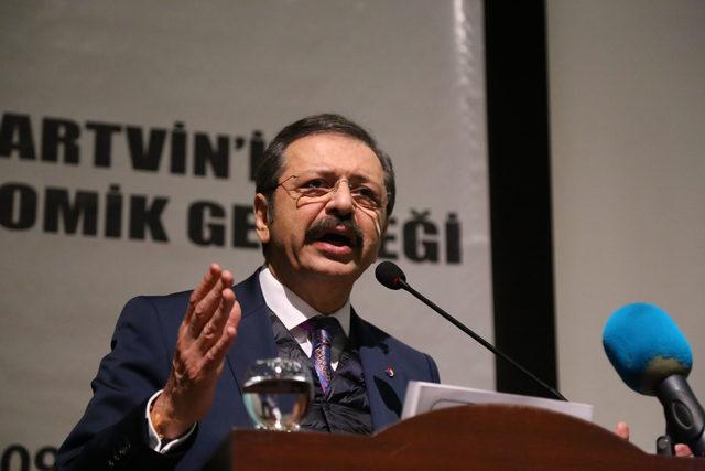 TOBB Başkanı Hisarcıklıoğlu: Kredi Garanti Fonu aracılığıyla 364 bin oda üyemize kefil olduk (2)