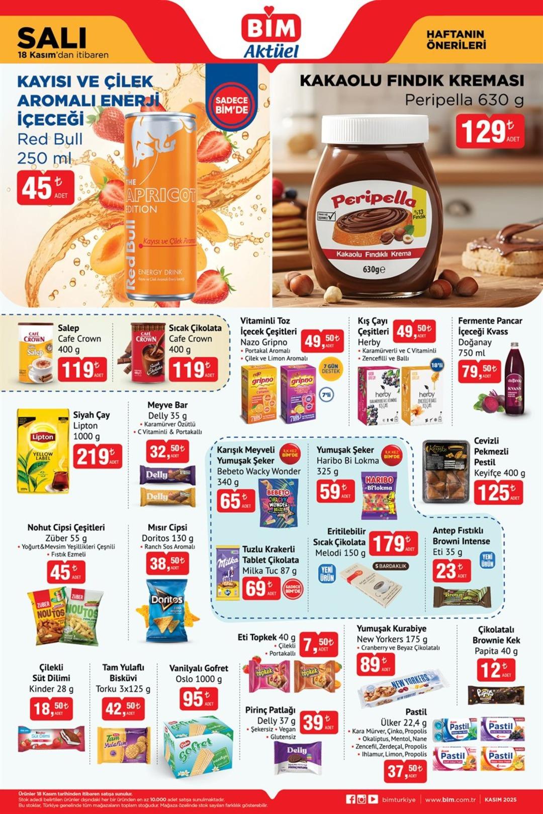 BİM e Dardanel ton balığı geliyor! 18 Kasım 2025 BİM katalog yayınlandı! 2