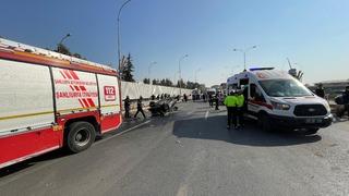 Şanlıurfa'da zincirleme trafik kazası: 3'ü ağır 4 yaralı