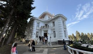 Trabzon'daki Atatürk Köşkü'nde ziyaretçi yoğunluğu